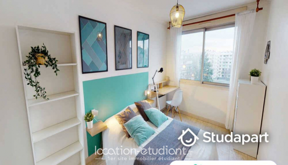 Colocation tudiante Studio à Lyon 7me arrondissement (69007)