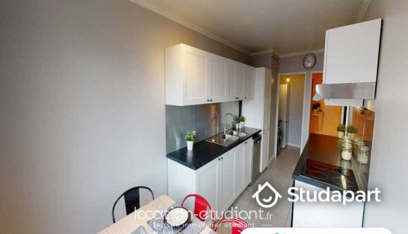 Colocation tudiante Studio à Lyon 7me arrondissement (69007)