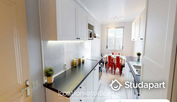 Colocation tudiante Studio à Lyon 7me arrondissement (69007)