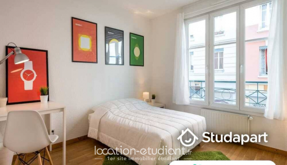 Colocation tudiante Studio à Lyon 7me arrondissement (69007)
