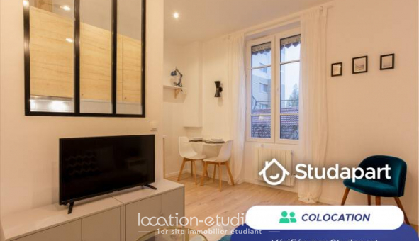 Colocation tudiante Studio à Lyon 7me arrondissement (69007)