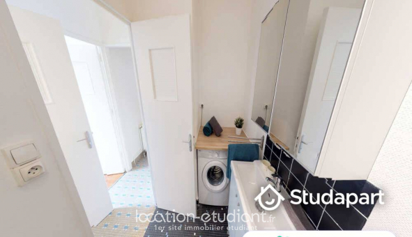 Colocation tudiante Studio à Lyon 7me arrondissement (69007)