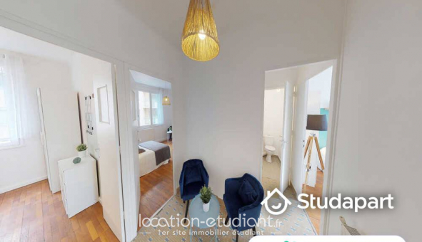 Colocation tudiante Studio à Lyon 7me arrondissement (69007)