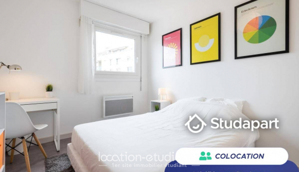 Colocation tudiante Studio à Lyon 7me arrondissement (69007)