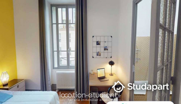 Colocation tudiante Studio à Lyon 7me arrondissement (69007)