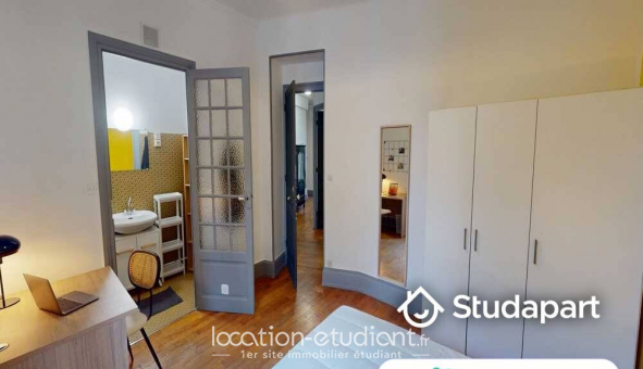 Colocation tudiante Studio à Lyon 7me arrondissement (69007)