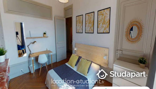 Colocation tudiante Studio à Lyon 7me arrondissement (69007)