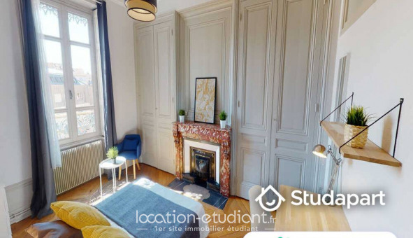 Colocation tudiante Studio à Lyon 7me arrondissement (69007)