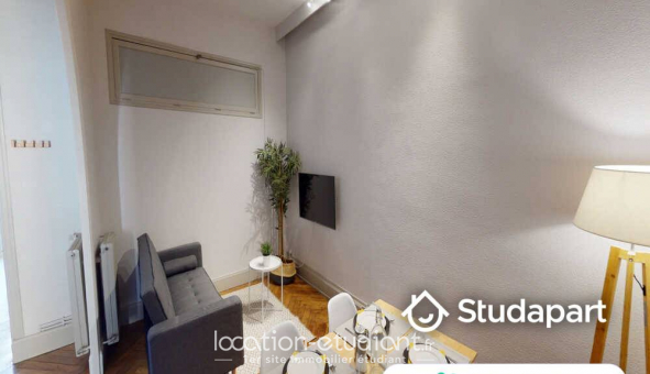 Colocation tudiante Studio à Lyon 7me arrondissement (69007)