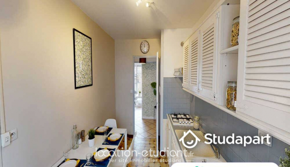 Colocation tudiante Studio à Lyon 7me arrondissement (69007)