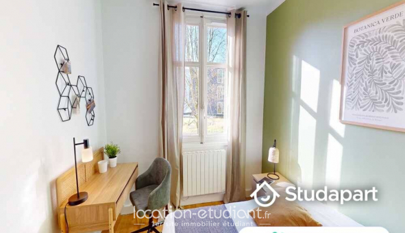 Colocation �tudiante Studio &agrave; Lyon 7�me arrondissement (69007)