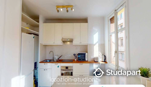 Colocation �tudiante Studio &agrave; Lyon 7�me arrondissement (69007)