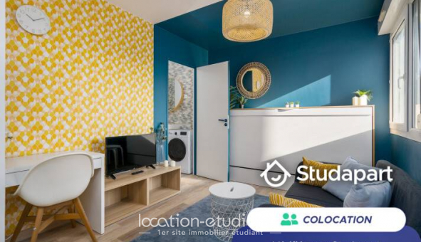 Colocation �tudiante Studio &agrave; Lyon 7�me arrondissement (69007)