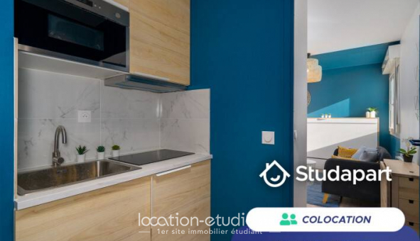 Colocation �tudiante Studio &agrave; Lyon 7�me arrondissement (69007)