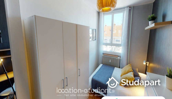 Colocation �tudiante Studio &agrave; Lyon 7�me arrondissement (69007)