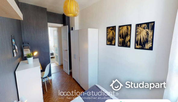 Colocation �tudiante Studio &agrave; Lyon 7�me arrondissement (69007)
