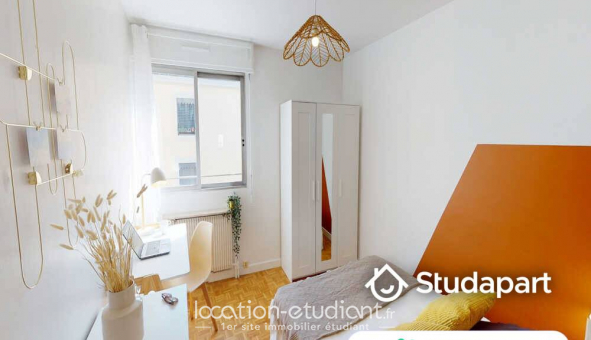 Colocation �tudiante Studio &agrave; Lyon 7�me arrondissement (69007)