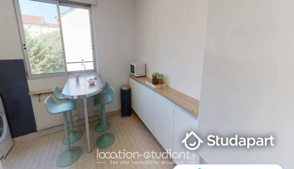Colocation �tudiante Studio &agrave; Lyon 7�me arrondissement (69007)