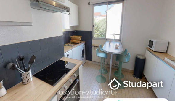 Colocation �tudiante Studio &agrave; Lyon 7�me arrondissement (69007)