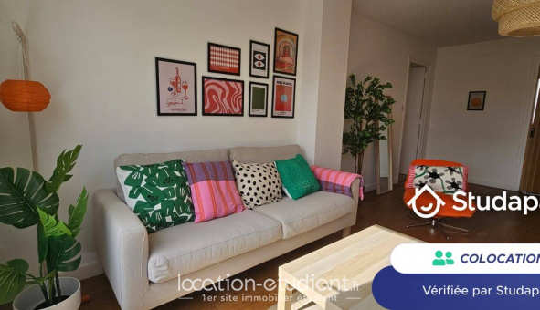 Colocation �tudiante Studio &agrave; Lyon 7�me arrondissement (69007)