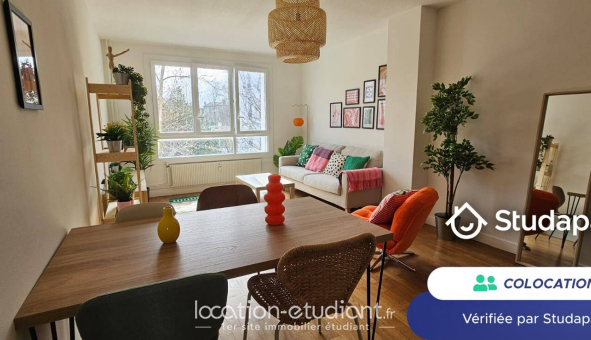 Colocation �tudiante Studio &agrave; Lyon 7�me arrondissement (69007)