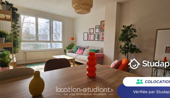 Colocation �tudiante Studio &agrave; Lyon 7�me arrondissement (69007)