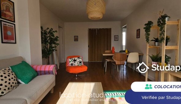 Colocation �tudiante Studio &agrave; Lyon 7�me arrondissement (69007)