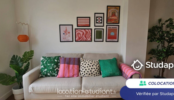 Colocation �tudiante Studio &agrave; Lyon 7�me arrondissement (69007)