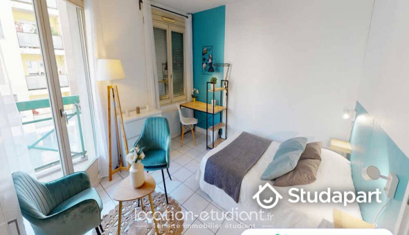 Colocation �tudiante Studio &agrave; Lyon 7�me arrondissement (69007)