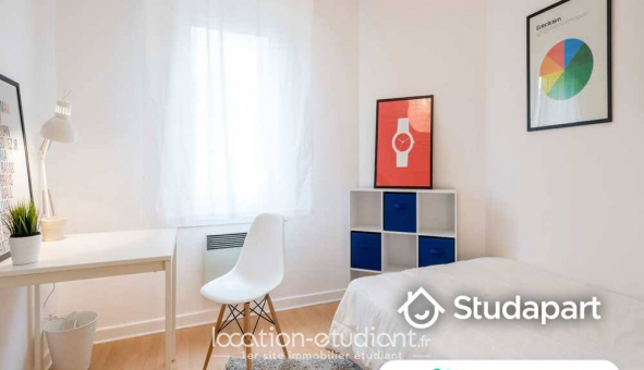 Colocation �tudiante Studio &agrave; Lyon 7�me arrondissement (69007)