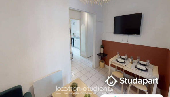 Colocation �tudiante Studio &agrave; Lyon 7�me arrondissement (69007)