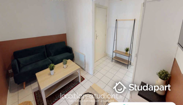 Colocation �tudiante Studio &agrave; Lyon 7�me arrondissement (69007)