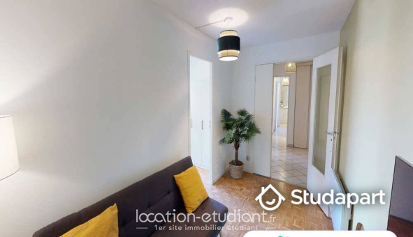Colocation �tudiante Studio &agrave; Lyon 7�me arrondissement (69007)