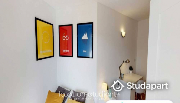 Colocation �tudiante Studio &agrave; Lyon 7�me arrondissement (69007)