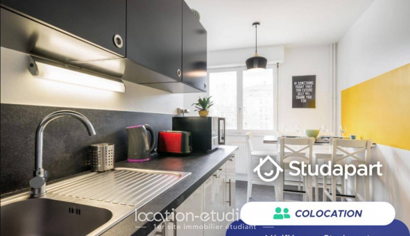 Colocation �tudiante Studio &agrave; Lyon 7�me arrondissement (69007)