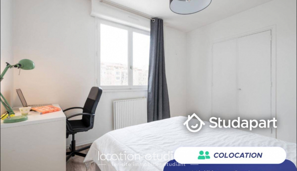 Colocation �tudiante Studio &agrave; Lyon 7�me arrondissement (69007)