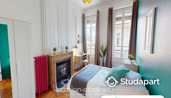 Colocation �tudiante Studio &agrave; Lyon 7�me arrondissement (69007)