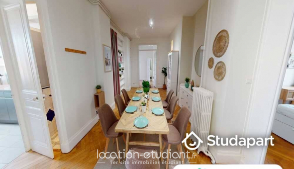 Colocation �tudiante Studio &agrave; Lyon 7�me arrondissement (69007)