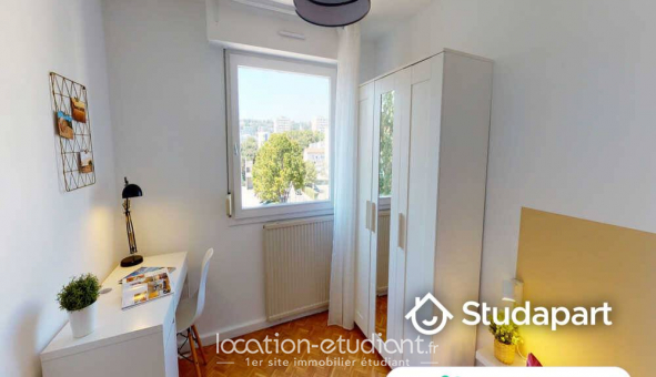 Colocation �tudiante Studio &agrave; Lyon 7�me arrondissement (69007)