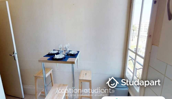 Colocation �tudiante Studio &agrave; Lyon 7�me arrondissement (69007)