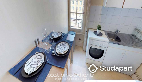 Colocation �tudiante Studio &agrave; Lyon 7�me arrondissement (69007)