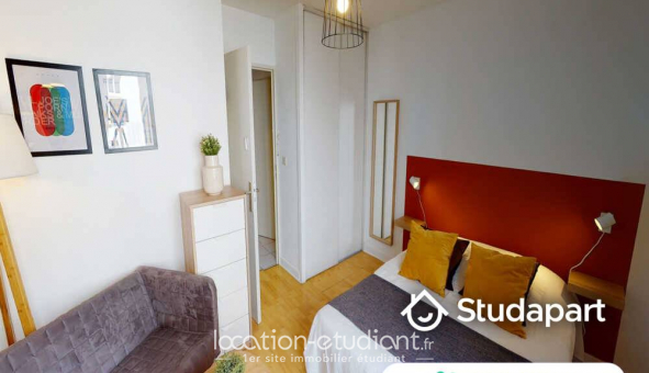 Colocation �tudiante Studio &agrave; Lyon 7�me arrondissement (69007)
