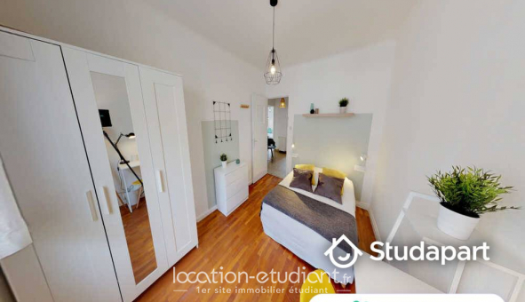 Colocation �tudiante Studio &agrave; Lyon 7�me arrondissement (69007)