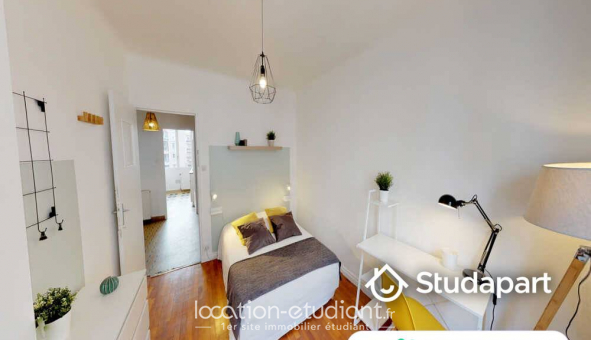 Colocation �tudiante Studio &agrave; Lyon 7�me arrondissement (69007)