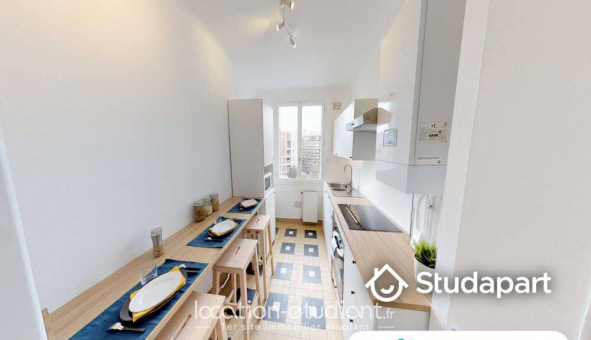 Colocation �tudiante Studio &agrave; Lyon 7�me arrondissement (69007)