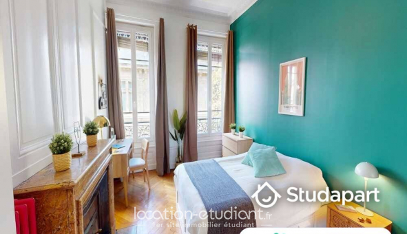 Colocation �tudiante Studio &agrave; Lyon 7�me arrondissement (69007)