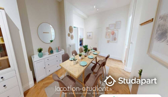 Colocation �tudiante Studio &agrave; Lyon 7�me arrondissement (69007)
