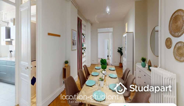 Colocation �tudiante Studio &agrave; Lyon 7�me arrondissement (69007)
