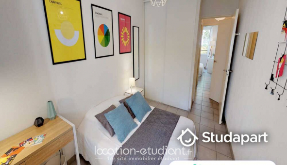Colocation �tudiante Studio &agrave; Lyon 7�me arrondissement (69007)