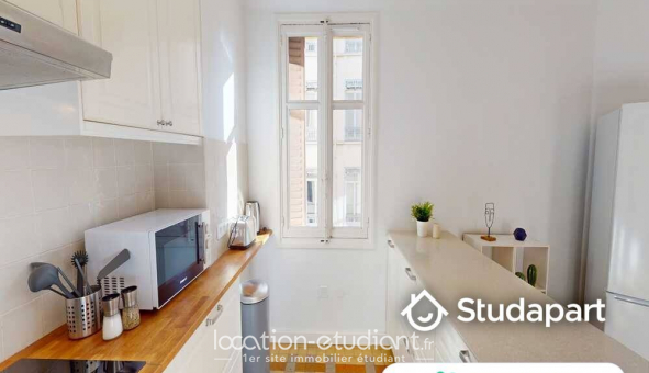 Colocation �tudiante Studio &agrave; Lyon 7�me arrondissement (69007)